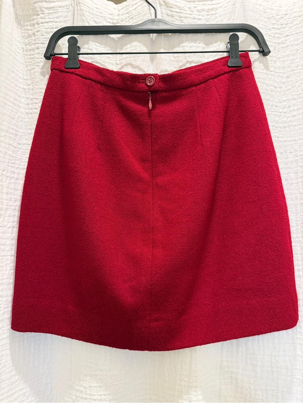 Ann Taylor Textured Wool Blend Lined Pencil Skirt - Size 6 - Picture 4 of 6